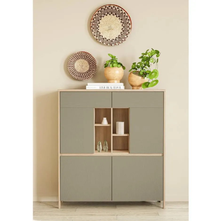 Wohnwand 300 Cm*Pharao24 Wohnzimmer Anbauwand Fine