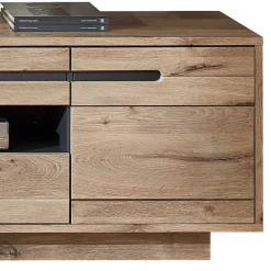 Moderne Wohnwände|Wohnwand 300 Cm*Pharao24 Wohnzimmer Anbauwand Griffin