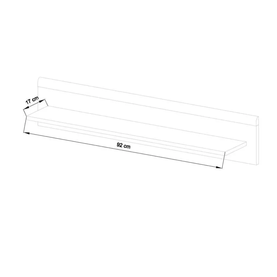 Wohnwand 300 Cm|Massivholz Wohnwände*Pharao24 Wohnzimmer Anbauwand Levanca