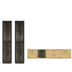 Wohnwand 300 Cm|Moderne Wohnwände*Pharao24 Wohnzimmer Anbauwand Ostoro