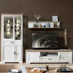 Pharao24 Wohnzimmer Anbauwand Vronata> Wohnwand 300 Cm