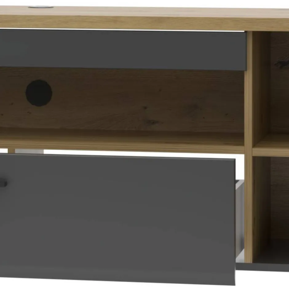 Wohnzimmerschrank|Moderne Wohnwände*Pharao24 Wohnzimmer Anbauwand Yarisis