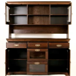 Wohnzimmervitrinen|Massivholz Schränke*Pharao24 Wohnzimmer Buffetschrank Valhion