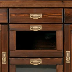 Wohnzimmervitrinen|Massivholz Schränke*Pharao24 Wohnzimmer Buffetschrank Valhion