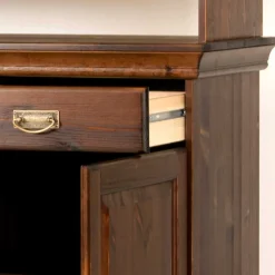 Wohnzimmervitrinen|Massivholz Schränke*Pharao24 Wohnzimmer Buffetschrank Valhion