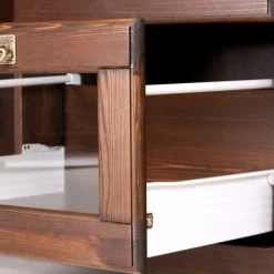 Wohnzimmervitrinen|Massivholz Schränke*Pharao24 Wohnzimmer Buffetschrank Valhion