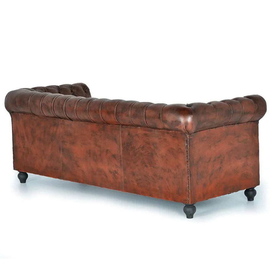 Pharao24 Wohnzimmer Couch Puerto> 3 Sitzer Sofa