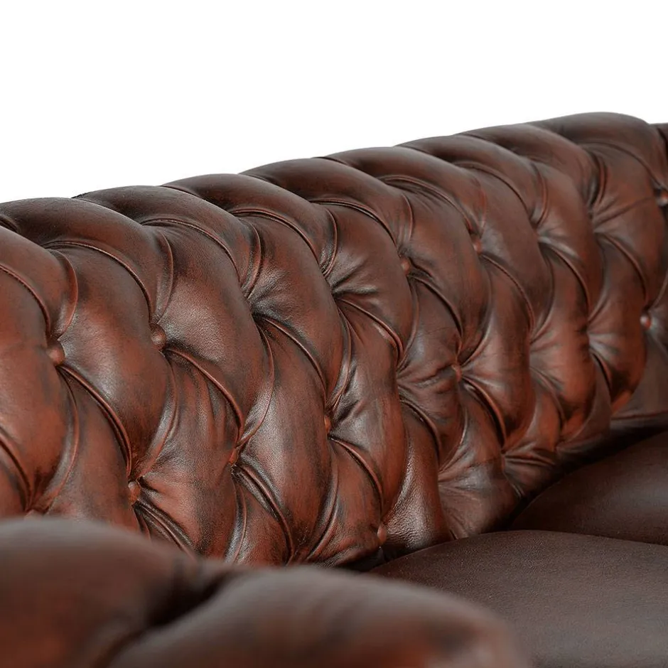 Pharao24 Wohnzimmer Couch Puerto> 3 Sitzer Sofa