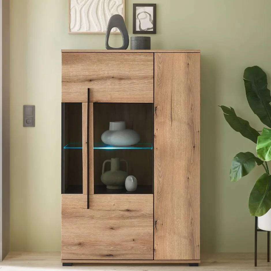 Pharao24 Wohnzimmer Highboard Cemutra> Stauraumvitrinen|Highboards