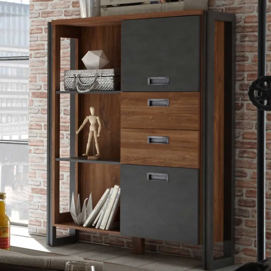 Pharao24 Wohnzimmer Highboard Ceusenia> Highboards|Highboards