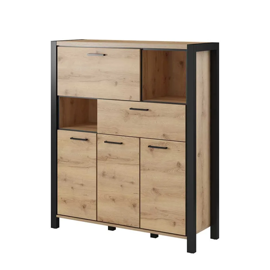 Esszimmerkommoden|Wohnzimmerkommoden*Pharao24 Wohnzimmer Highboard Foxxy