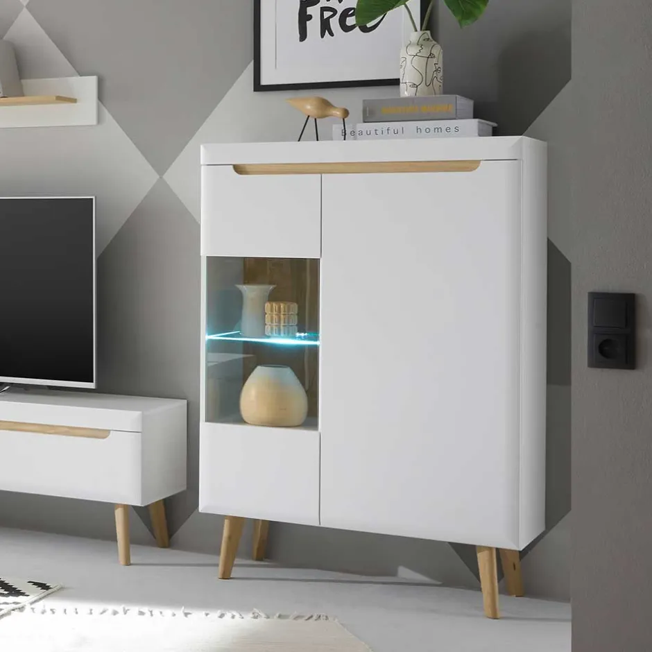 Stauraumvitrinen|Highboards*Pharao24 Wohnzimmer Highboard Jasturian