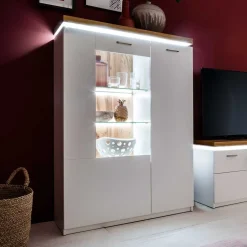 Pharao24 Wohnzimmer Highboard Lovranon> Esszimmerkommoden|Wohnzimmerkommoden