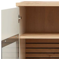 Vitrinenschrank|Wohnzimmervitrinen*Pharao24 Wohnzimmer Highboard Luzie