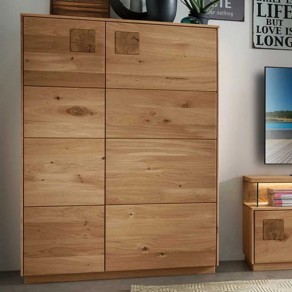 Pharao24 Wohnzimmer Highboard Onitos> Wohnzimmervitrinen