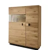 Pharao24 Wohnzimmer Highboard Seldran> Vitrinenschrank|Stauraumvitrinen