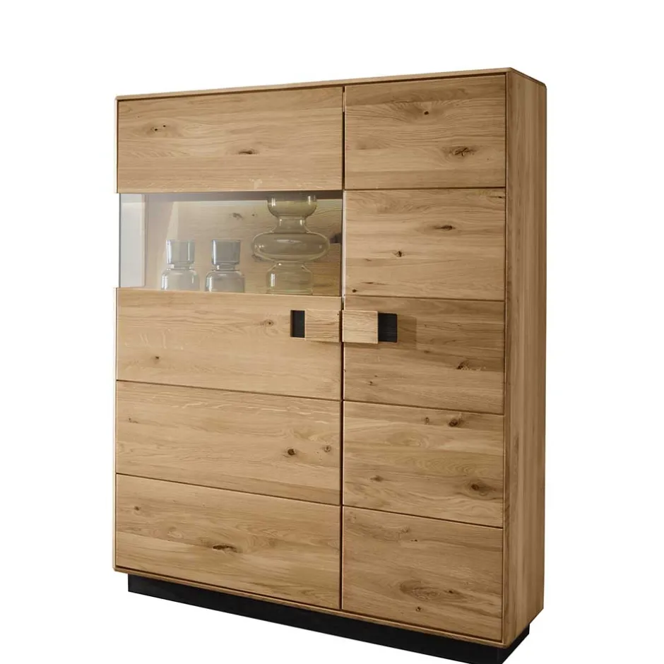Pharao24 Wohnzimmer Highboard Seldran> Vitrinenschrank|Stauraumvitrinen