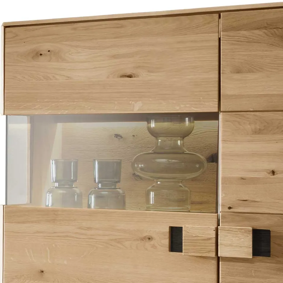 Pharao24 Wohnzimmer Highboard Seldran> Vitrinenschrank|Stauraumvitrinen