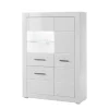 Pharao24 Wohnzimmer Highboard Triango> Wohnzimmerkommoden|Vitrinenschrank