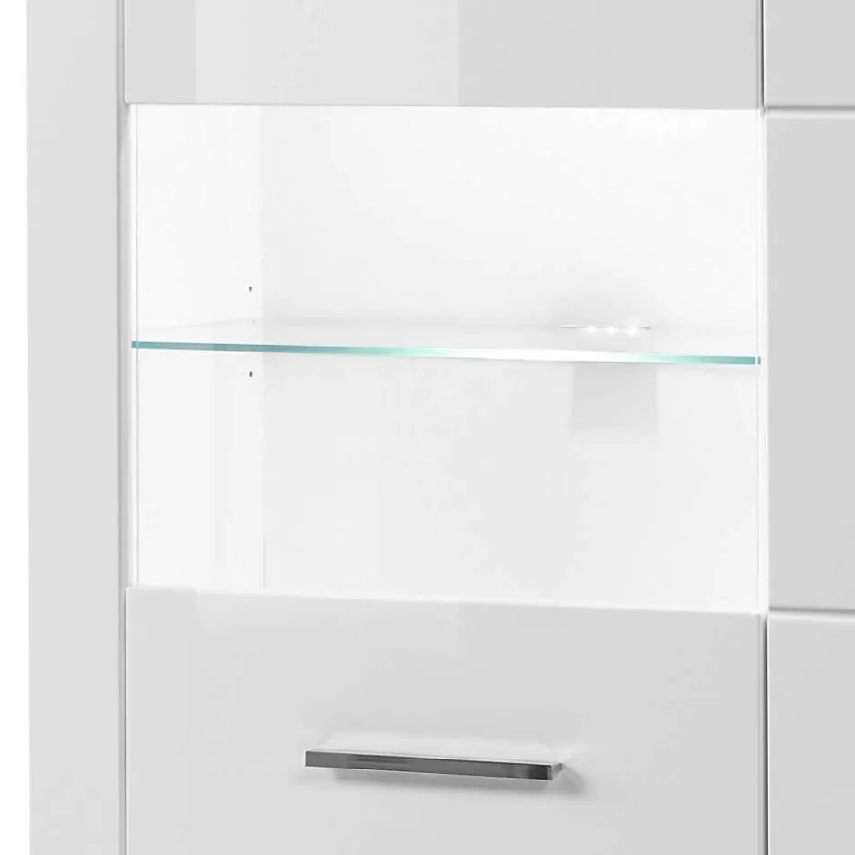 Pharao24 Wohnzimmer Highboard Triango> Wohnzimmerkommoden|Vitrinenschrank