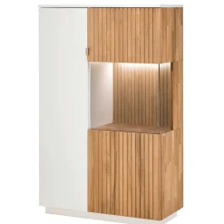 Wohnzimmerkommoden|Wohnzimmerschrank*Pharao24 Wohnzimmer Highboard Vitrine Sibiuta