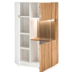 Wohnzimmerkommoden|Wohnzimmerschrank*Pharao24 Wohnzimmer Highboard Vitrine Sibiuta
