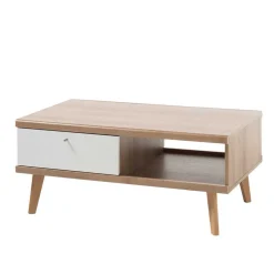 Massivholz Wohnwände*Pharao24 Wohnzimmer Kombination Levanca