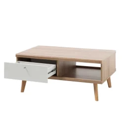 Massivholz Wohnwände*Pharao24 Wohnzimmer Kombination Levanca