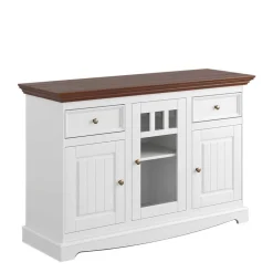 Massivholzmöbel|Küchenkommode*Pharao24 Wohnzimmer Kommode Asendra