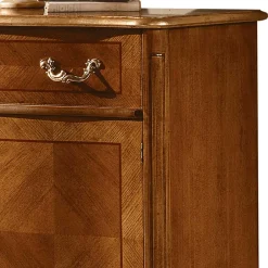 Massivholzmöbel|Küchenkommode*Pharao24 Wohnzimmer Kommode Asvilos