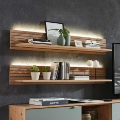 Wohnzimmerregale|Wandregale*Pharao24 Wohnzimmer Regal modern Walita