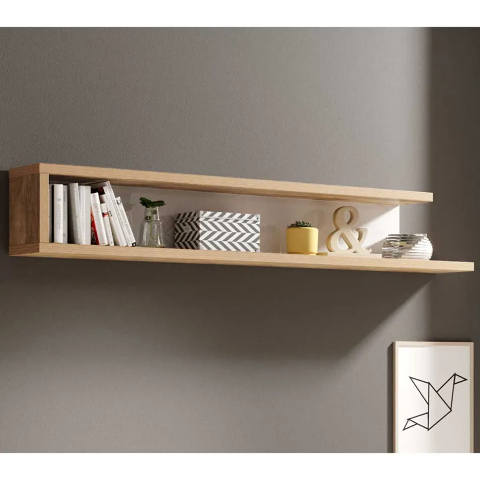 Wohnzimmerregale|Hängeregale*Pharao24 Wohnzimmer Regal Prismo