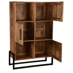 Wohnzimmerregale|Massivholzregale*Pharao24 Wohnzimmer Regal Vedriasch