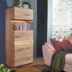 Wohnzimmerschrank|Stauraumvitrinen*Pharao24 Wohnzimmer Schrank Eridia