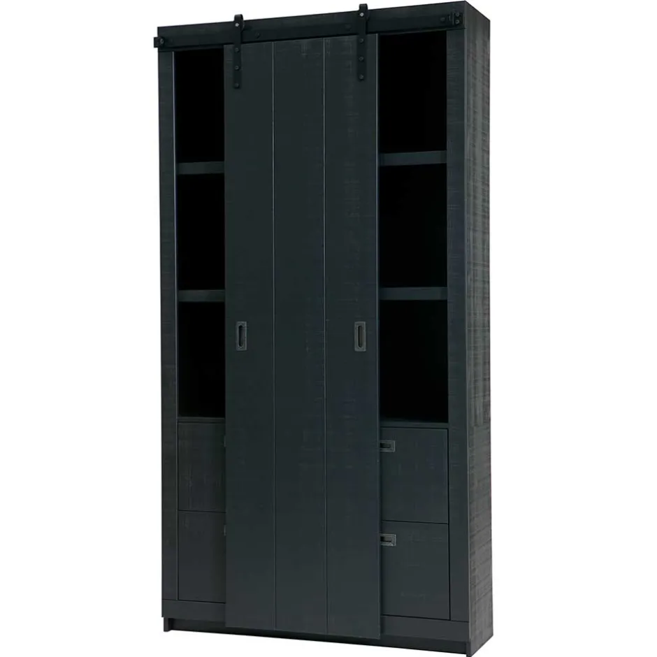 Pharao24 Wohnzimmer Schrank Lariana> Wohnzimmervitrinen|Massivholz Schränke