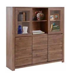 Vitrinenschrank|Highboards*Pharao24 Wohnzimmer Schrank Tuvian