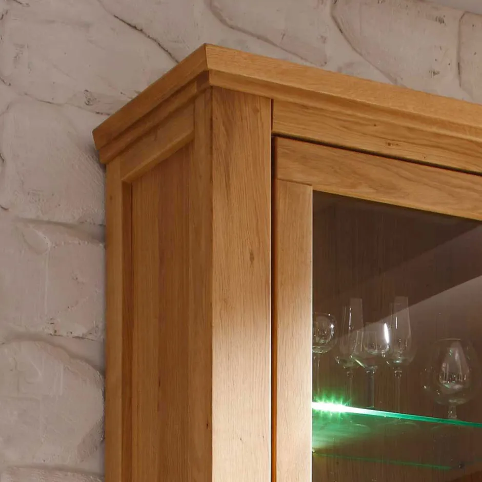 Wohnwand 350 Cm|Massivholz Wohnwände*Pharao24 Wohnzimmer Schrankwand Grasilla