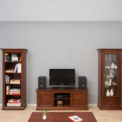 Wohnwand 300 Cm*Pharao24 Wohnzimmer Schrankwand Jenna