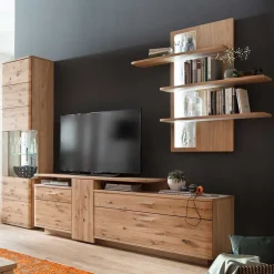 Wohnzimmerschrank|Wohnwand 300 Cm*Pharao24 Wohnzimmer Schrankwand Lamanda