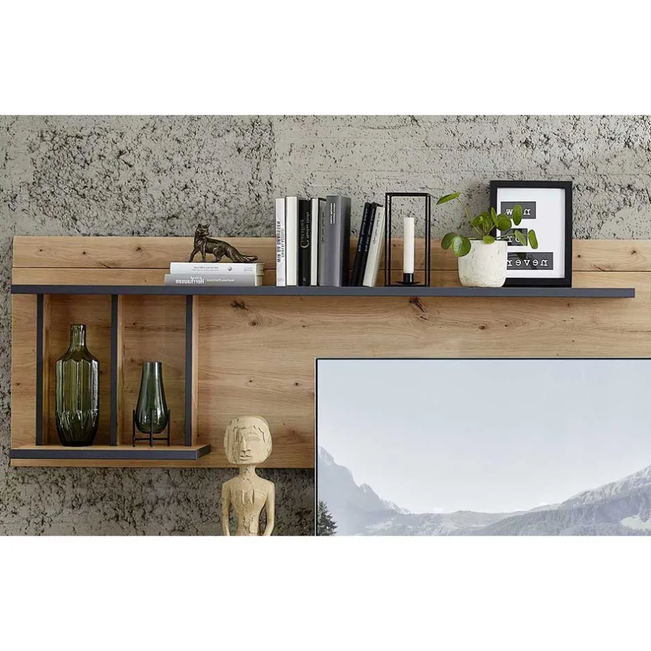 Pharao24 Wohnzimmer Schrankwand Philsov> Moderne Wohnwände|Wohnwand 250 Cm