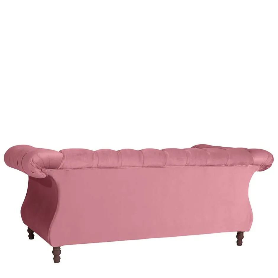 Wohnzimmercouch|Einzelsofa*Pharao24 Wohnzimmer Sofa Rosa Lisbon