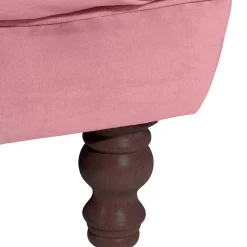 Wohnzimmercouch|Einzelsofa*Pharao24 Wohnzimmer Sofa Rosa Lisbon