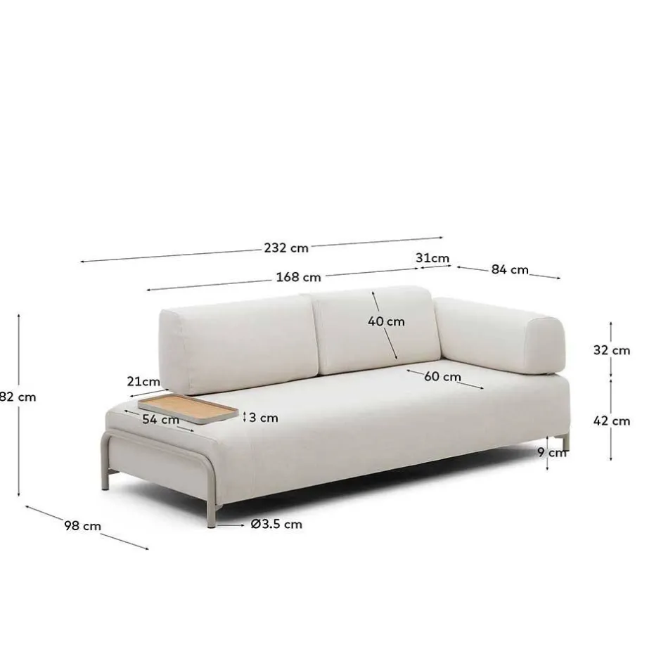 Wohnzimmercouch|Einzelsofa*Pharao24 Wohnzimmer Sofa Vivo