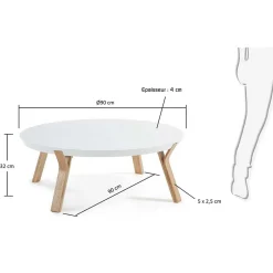 Wohnzimmertisch|Couchtische*Pharao24 Wohnzimmer Tisch Crenada