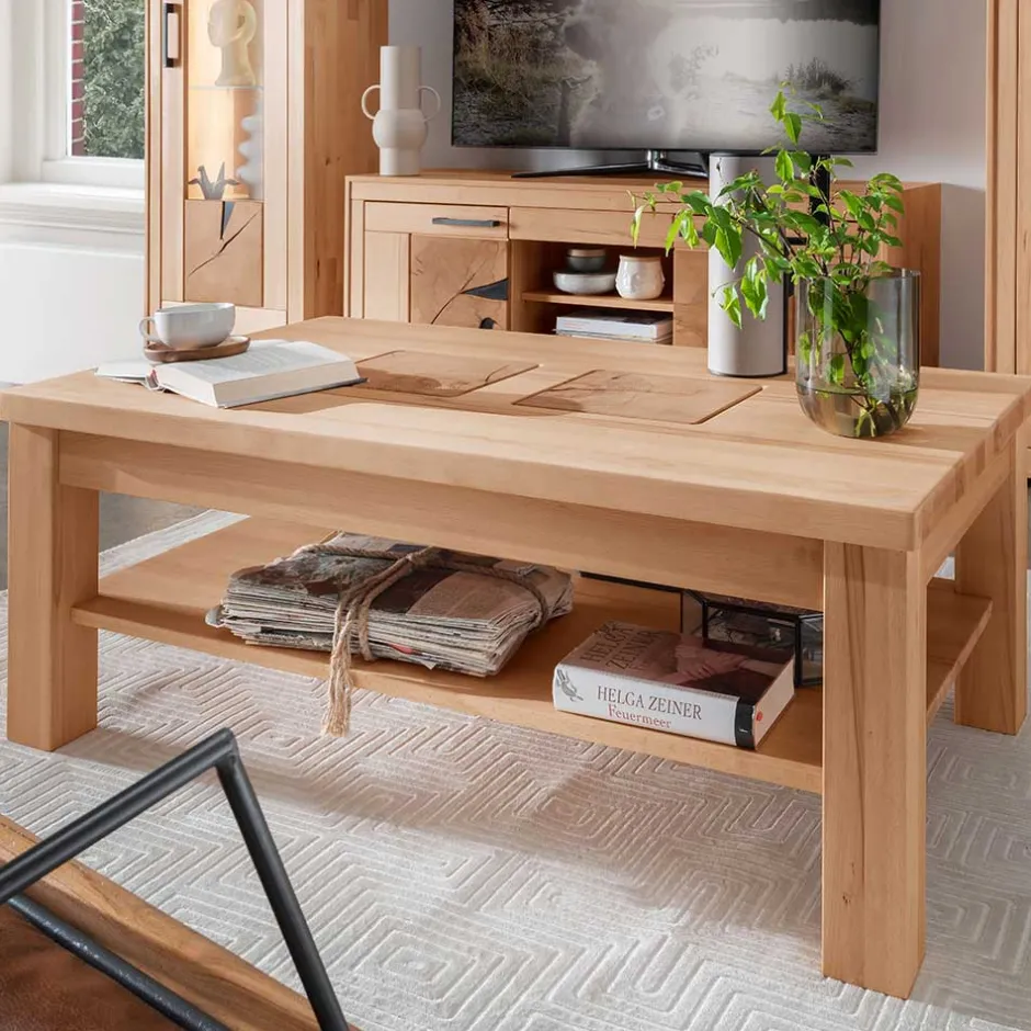 Massivholzmöbel|Wohnzimmertisch*Pharao24 Wohnzimmer Tisch Olmedo