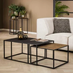 Pharao24 Wohnzimmer Tisch Set Pingdong> Wohnzimmertisch|Beistelltische