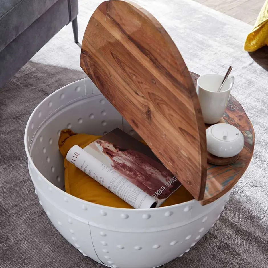 Truhen*Pharao24 Wohnzimmer Truhentisch Bangka