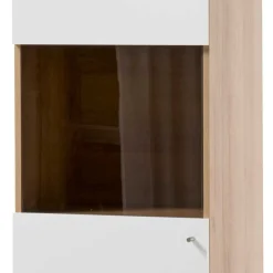 Wohnzimmerschrank|Massivholz Schränke*Pharao24 Wohnzimmer Vitrine Levanca