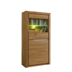 Pharao24 Wohnzimmer Vitrine Vlarenzo> Wohnzimmerschrank|Massivholz Kommoden