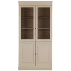 Pharao24 Wohnzimmer Vitrinenschrank Nivatus> Wohnzimmerschrank|Massivholz Schränke